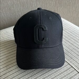 Black Coach Baseball Cap with C Logo